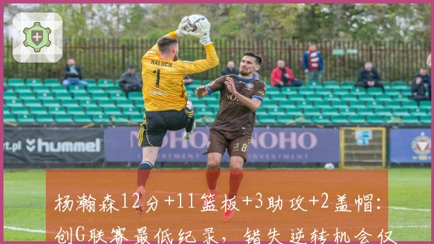 杨瀚森12分+11篮板+3助攻+2盖帽：创G联赛最低纪录，错失逆转机会仅得19分